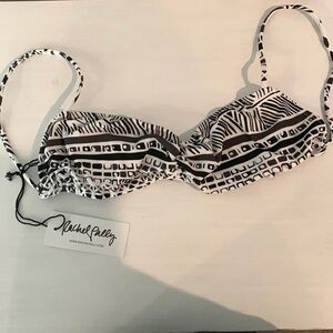 NWT‎ Rachel Pally Vanuata Print Bikini Top Size Lg